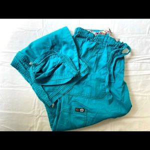Medium Tall Koi scrub pants 3 colors!